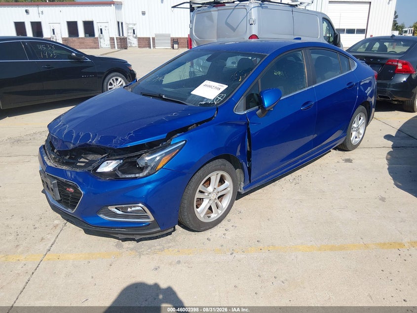 2016 Chevrolet Cruze, Удар спереди, IAAI, VIN 1G1BD5SM7G7249352 — фото 2
