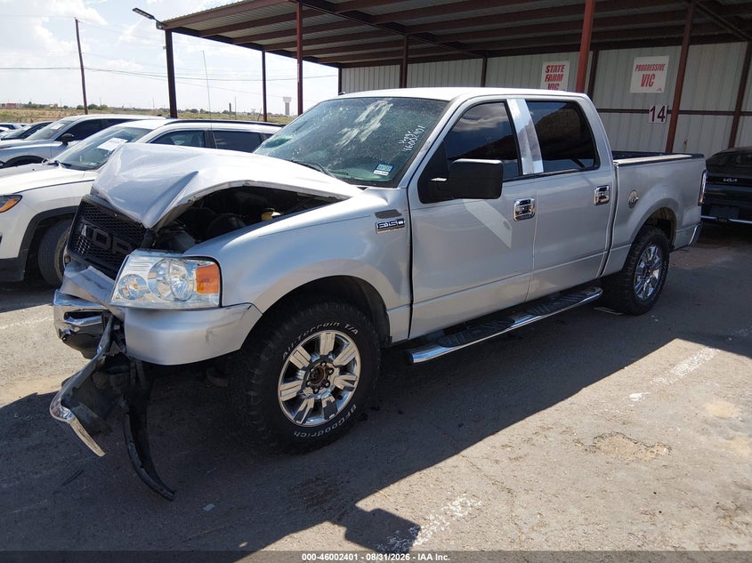 2008 Ford F-150, Front End, IAAI, VIN 1FTRW12W98FA28594 — photo 2