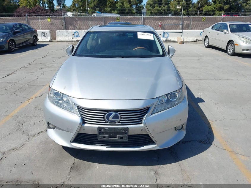 2015 LEXUS ES SEDAN 2.5L I-4 DOHC, VVT, 156HP