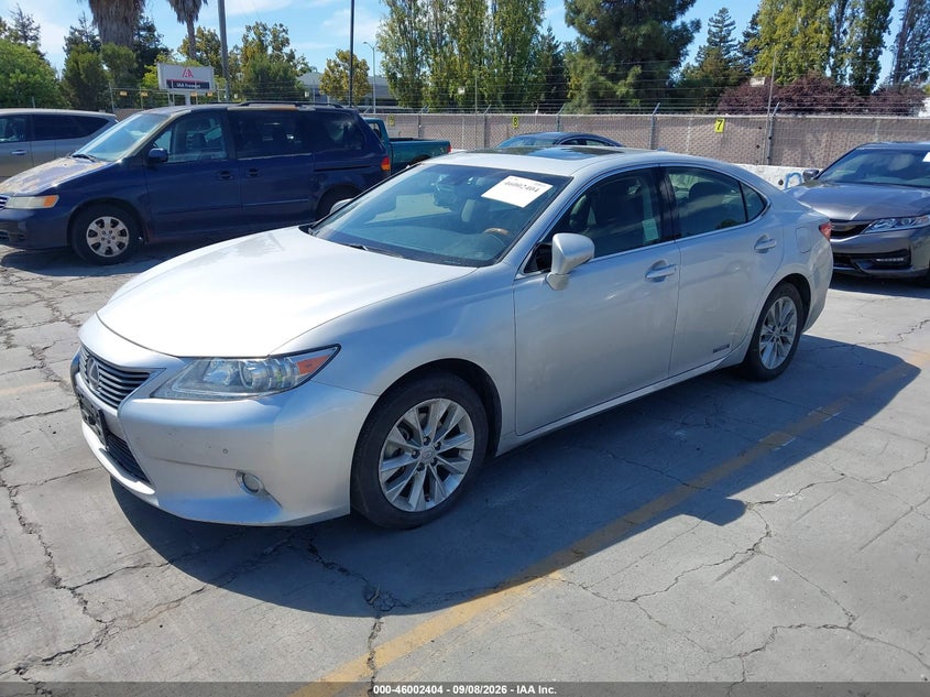 2015 LEXUS ES SEDAN 2.5L I-4 DOHC, VVT, 156HP