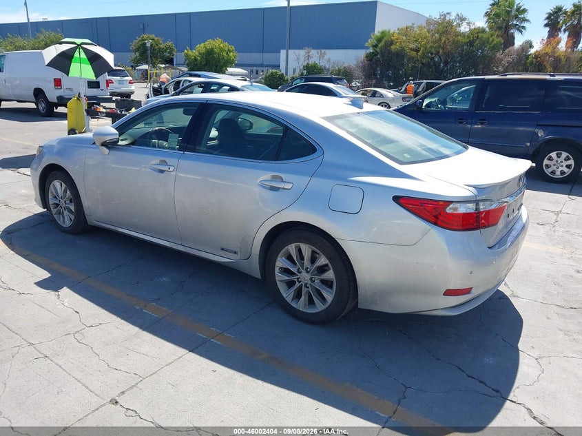 2015 LEXUS ES SEDAN 2.5L I-4 DOHC, VVT, 156HP