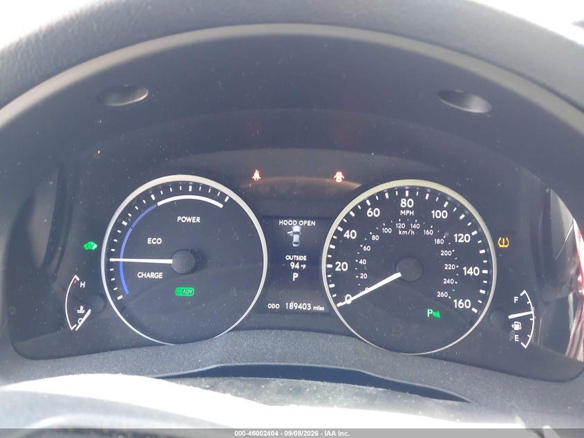 2015 LEXUS ES SEDAN 2.5L I-4 DOHC, VVT, 156HP
