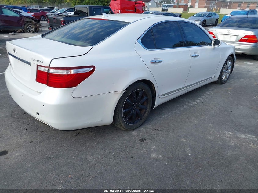 2007 LEXUS LS 460 auction photo 4