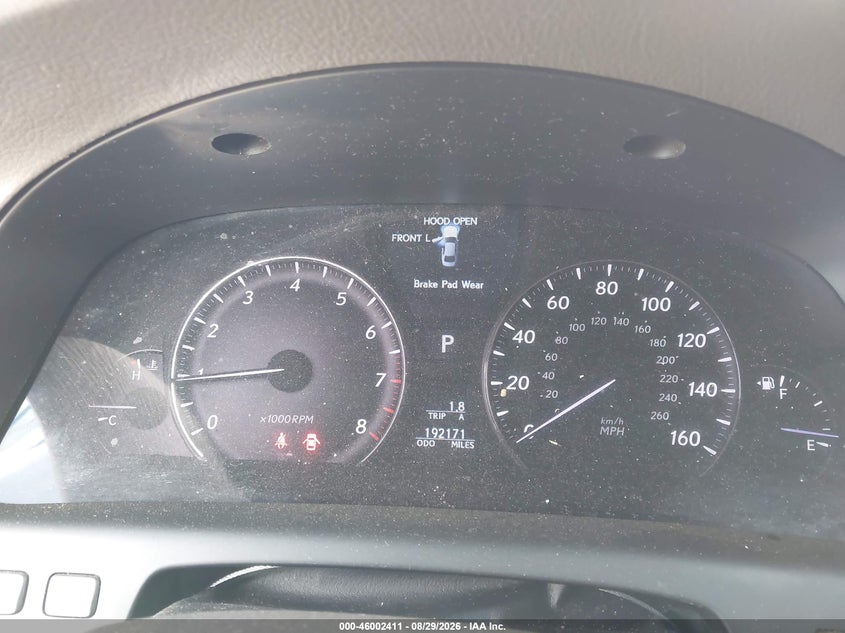 2007 LEXUS LS 460 auction photo 7