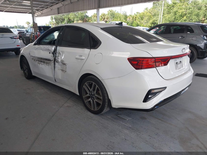 Vin: 3kpf34ad1ke047798, lot: 46501758, kia forte s 20193
