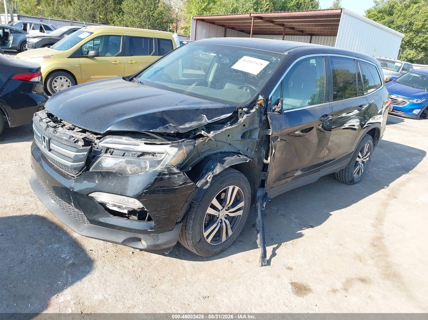 Vin: 5fnyf6h59gb064490, lot: 46501773, honda pilot ex-l 20162
