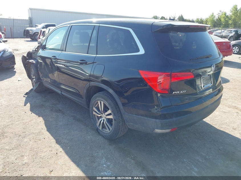 Vin: 5fnyf6h59gb064490, lot: 46501773, honda pilot ex-l 20163