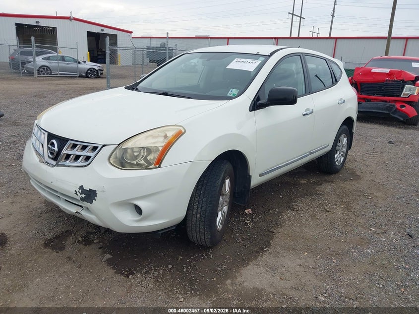 Vin: jn8as5mv8cw372208, lot: 46501802, nissan rogue s 20122
