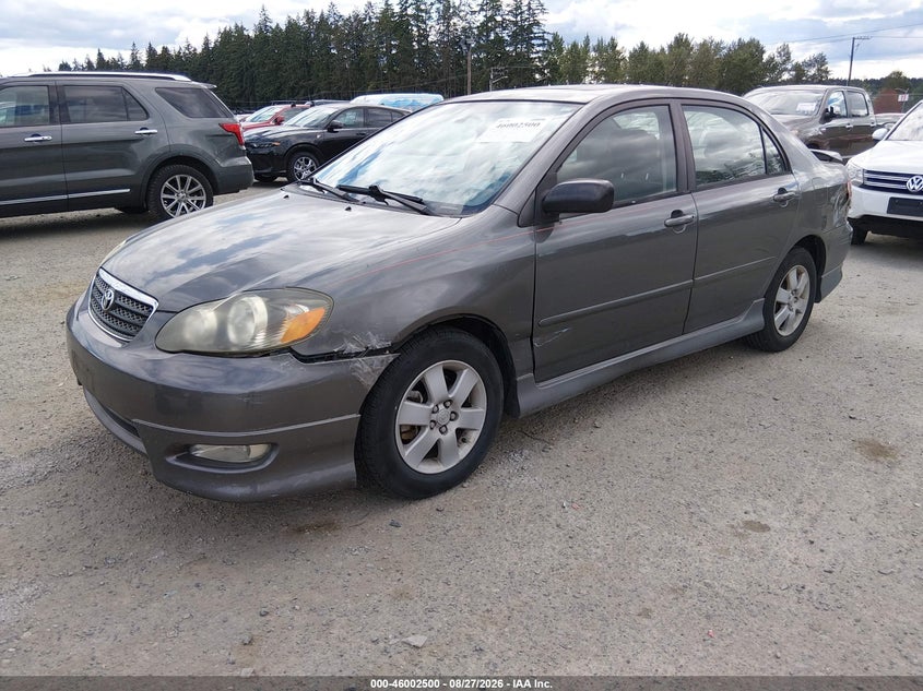 2005 TOYOTA COROLLA SEDAN 1.8L I-4 DOHC, VVT, REGULAR , 130HP