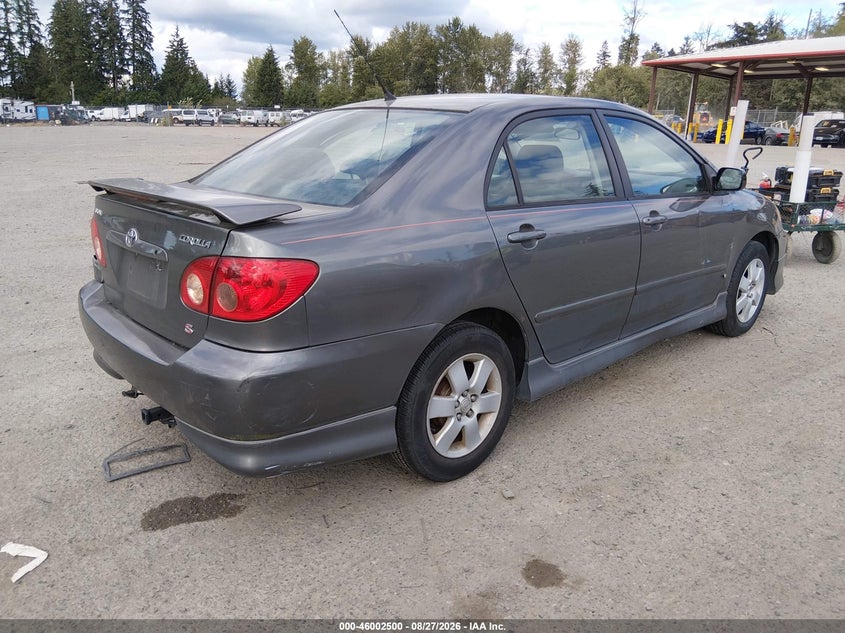 2005 TOYOTA COROLLA SEDAN 1.8L I-4 DOHC, VVT, REGULAR , 130HP