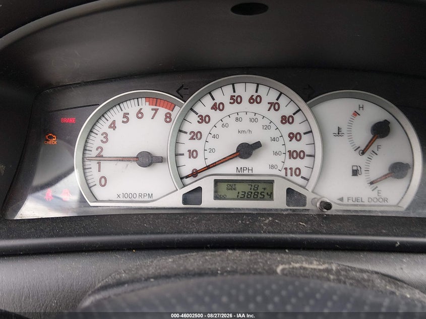 2005 TOYOTA COROLLA SEDAN 1.8L I-4 DOHC, VVT, REGULAR , 130HP