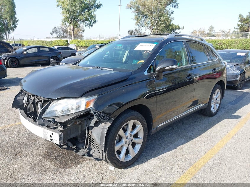 Vin: 2t2zk1ba1ac012366, lot: 46501860, lexus rx 350 20102