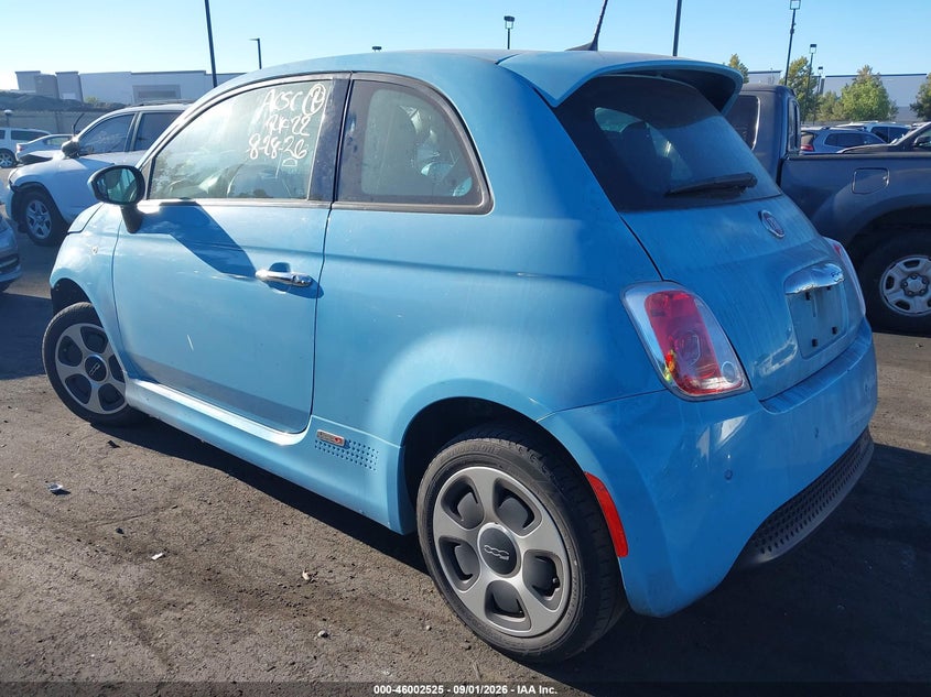 FIAT 500E 2017 VIN 3C3CFFGE0HT600634