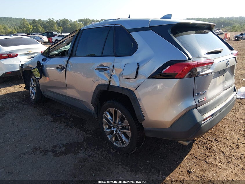 Vin: 2t3c1rfv1kc016371, lot: 46501891, toyota rav4 xle premium 20193