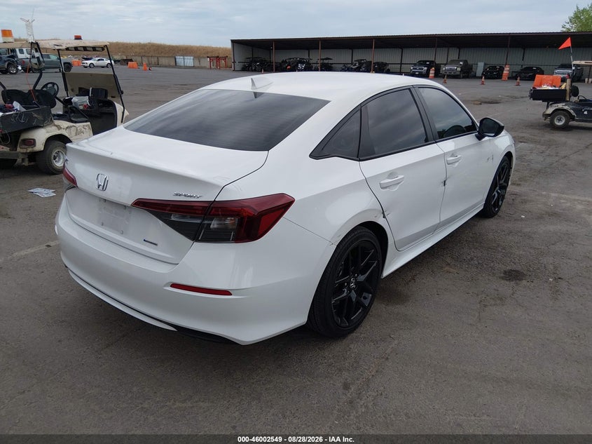 HONDA CIVIC HYBRID 2025 VIN 2HGFE4F85SH339840