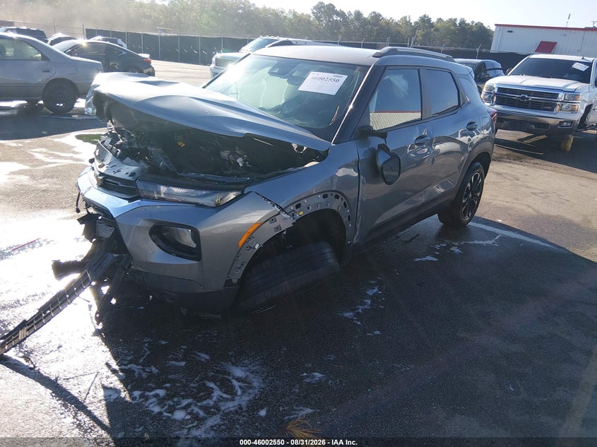2023 Chevrolet TrailBlazer, Front End, IAAI, VIN KL79MPS22PB01049 — photo 2
