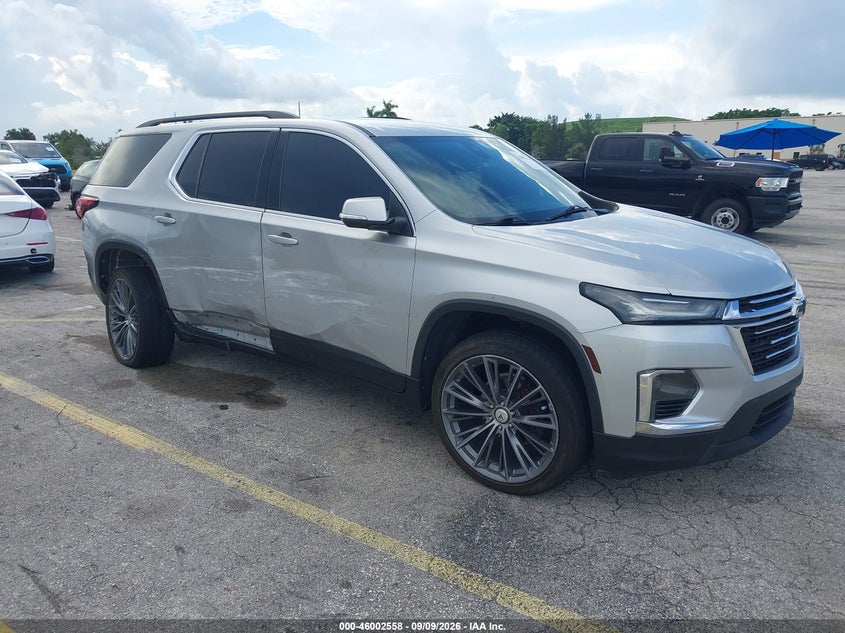 Vin: 1gnergkw1nj124146, lot: 46501903, chevrolet traverse fwd lt cloth 2022 img_1