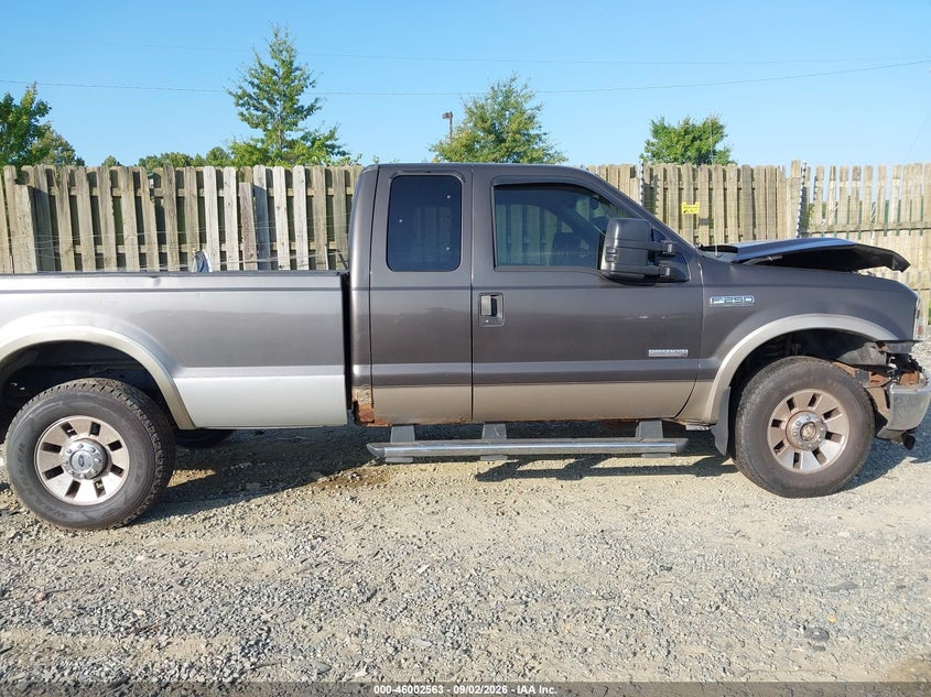 FORD F-250 2005 VIN 1FTSX21P75EA83691