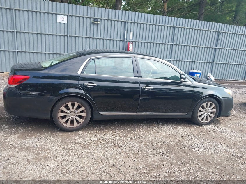 TOYOTA AVALON 2011 VIN 4T1BK3DB7BU419583