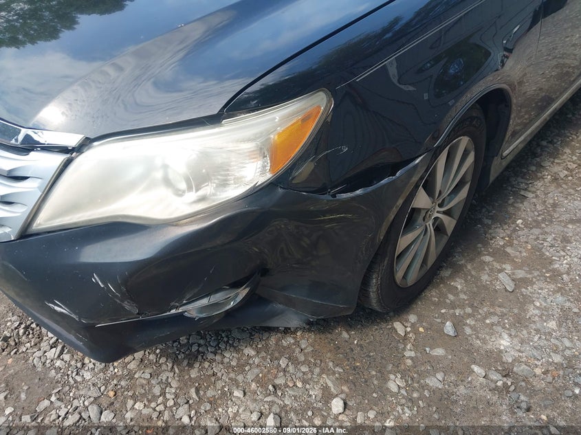 TOYOTA AVALON 2011 VIN 4T1BK3DB7BU419583