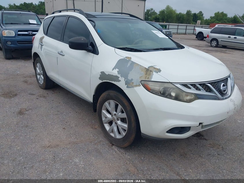2012 NISSAN MURANO auction photo 1