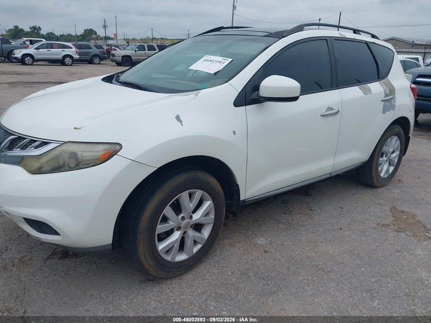 2012 NISSAN MURANO auction photo 2
