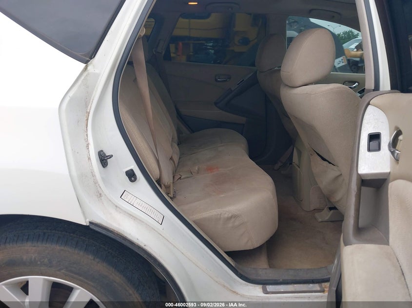 2012 NISSAN MURANO auction photo 8