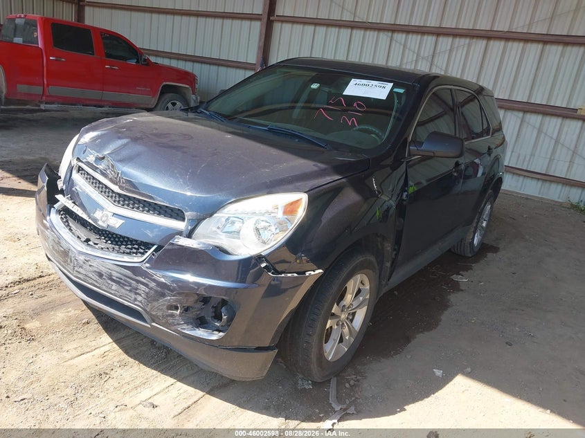 2015 Chevrolet Equinox, Удар спереди, IAAI, VIN 2GNALAEK3F6123505 — фото 2