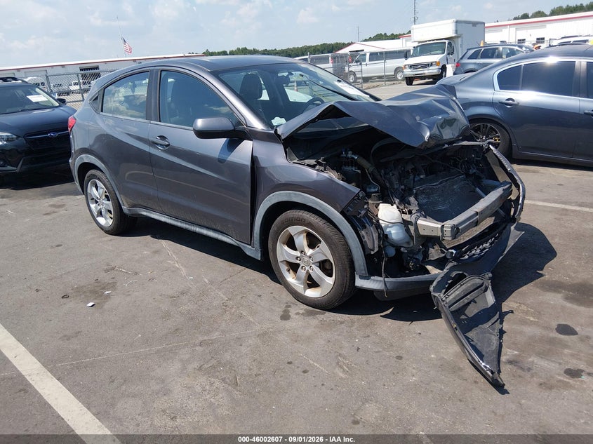 2016 Honda Hr-V Lx, Front, IAAI, VIN 3CZRU5H38GM703967