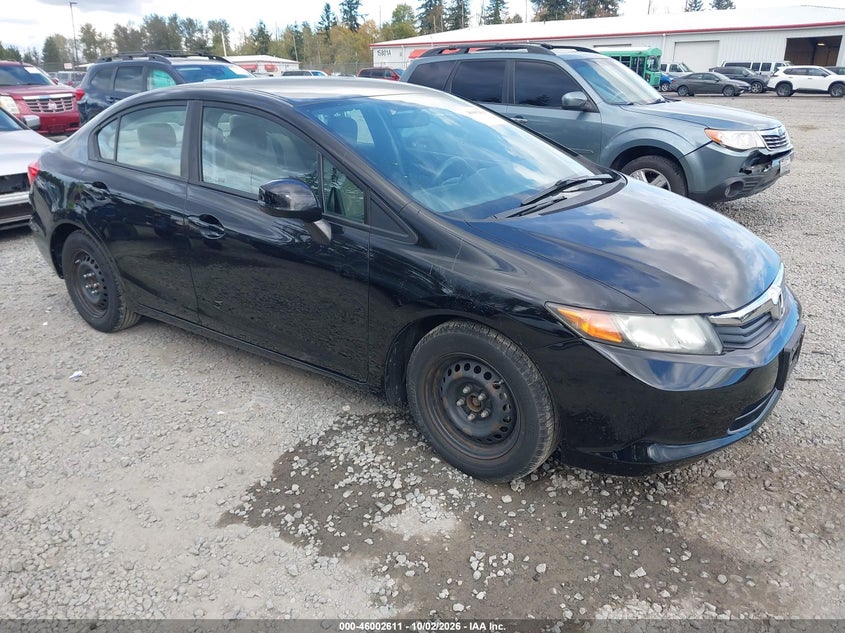 Vin: 19xfb2f56ce381352, lot: 46501956, honda civic lx 20121
