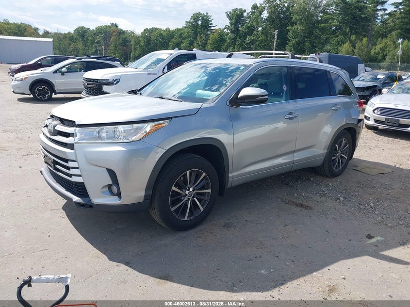 2017 Toyota Highlander, Удар сзади, IAAI, VIN 5TDJZRFH4HS365852 — фото 2