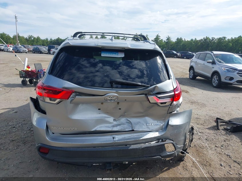 TOYOTA HIGHLANDER 2017 VIN 5TDJZRFH4HS365852