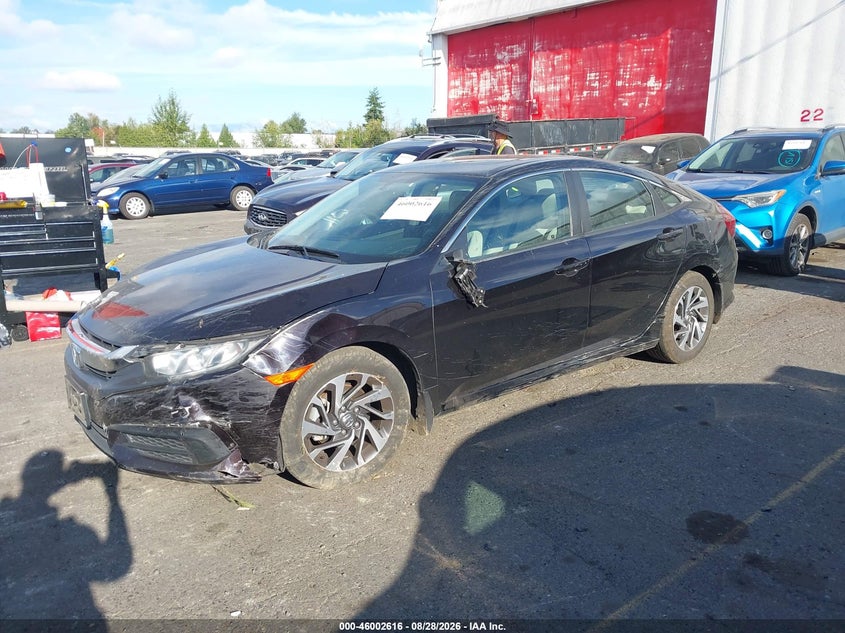 2017 Honda Civic, All Over, IAAI, VIN 2HGFC2F79HH510860 — photo 2