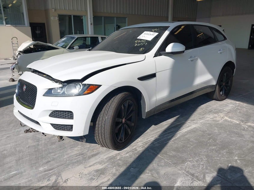 Vin: sadck2ev0ja250829, lot: 46502000, jaguar f-pace 35t prestige 20182