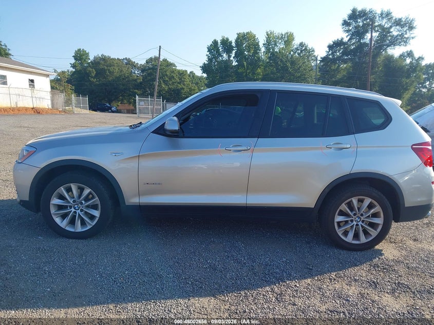 BMW X3 2016 VIN 5UXWX9C53G0D81985
