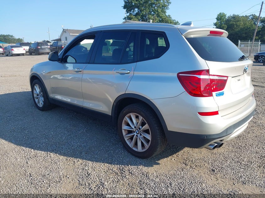 Vin: 5uxwx9c53g0d81985, lot: 46502001, bmw x3 xdrive28i 20163