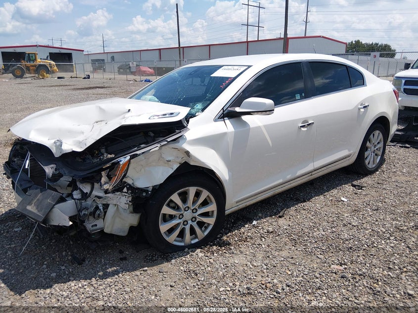 Vin: 1g4gb5gr4ef256121, lot: 46502026, buick lacrosse leather group 20142