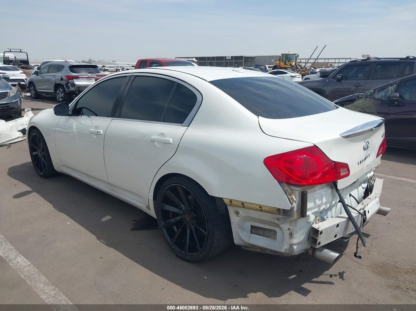 Vin: jn1cv6ap5dm711787, lot: 46502038, infiniti g37 journey 20133