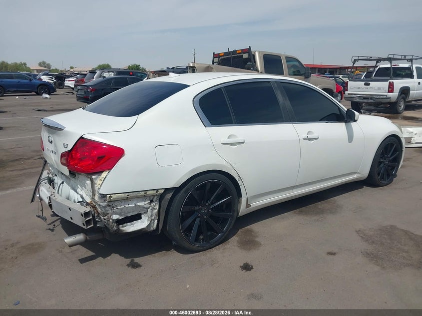Vin: jn1cv6ap5dm711787, lot: 46502038, infiniti g37 journey 20134