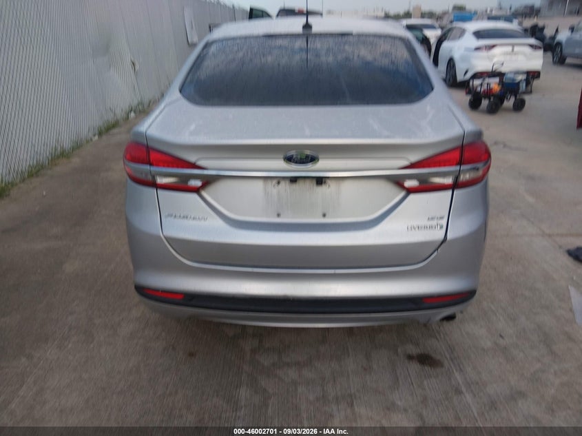 FORD FUSION HYBRID 2017 VIN 3FA6P0LU9HR374872