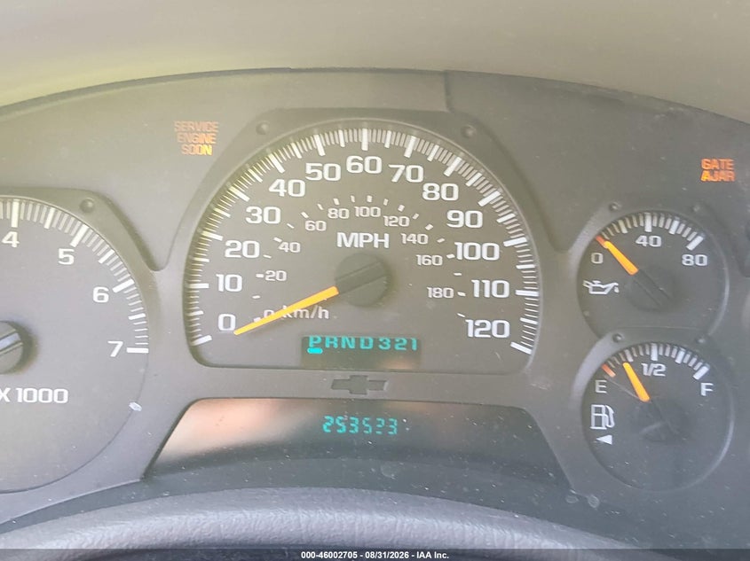 CHEVROLET TRAILBLAZER EXT 2004 VIN 1GNES16S146195762