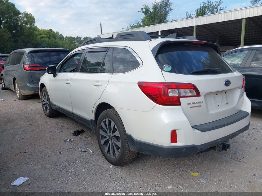 2017 SUBARU OUTBACK auction photo 3