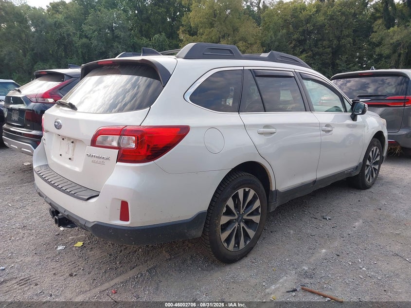 2017 SUBARU OUTBACK auction photo 4