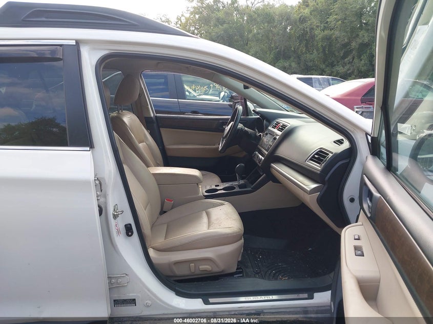 2017 SUBARU OUTBACK auction photo 5