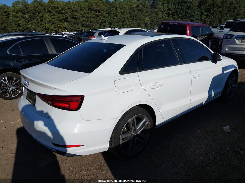 Vin: wauaugff0h1037789, lot: 46502053, audi a3 2.0t premium 20174