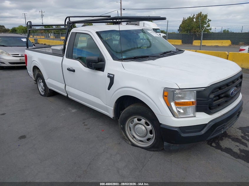Vin: 1ftmf1cb4mke43541, lot: 46502148, ford f-150 xl 2021 img_1