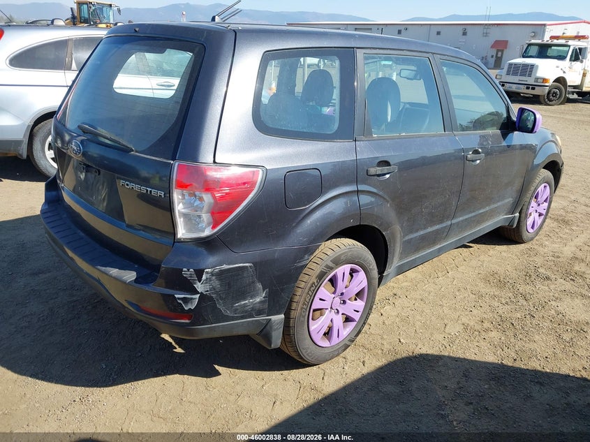 2009 SUBARU FORESTER auction photo 4