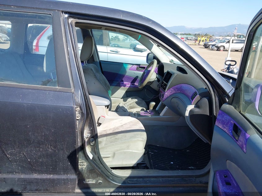 2009 SUBARU FORESTER auction photo 5
