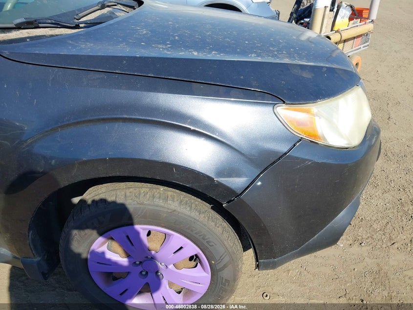 2009 SUBARU FORESTER auction photo 6