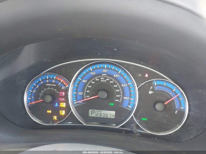 2009 SUBARU FORESTER auction photo 7